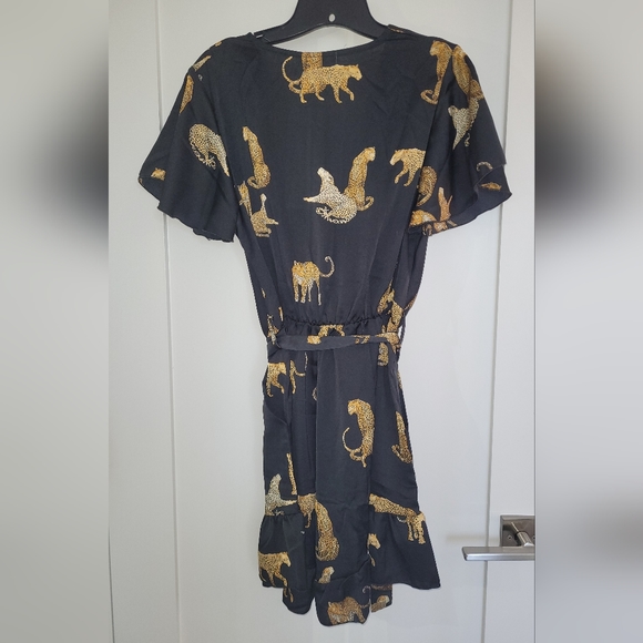 Leopard Print Romper. NWT. Size L. - Picture 6 of 14